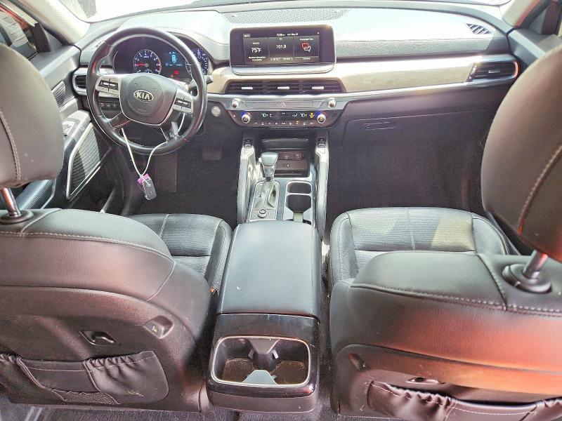 2021 Kia Telluride VIN 5XYP3DHC7MG169640 COPART salvage auction — FRONT END, Co - Public - Salvage Title, sold $8,900 on 2026-07-08 (photo 8)