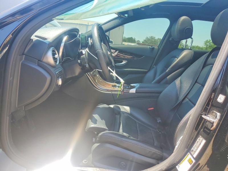 2018 Mercedes-benz C-klasse VIN WDDWF4KB1JR413501 COPART salvage auction — REAR END, Ms - Cert Of Title-Salvaged, sold $3,350 on 2026-07-17 (photo 7)