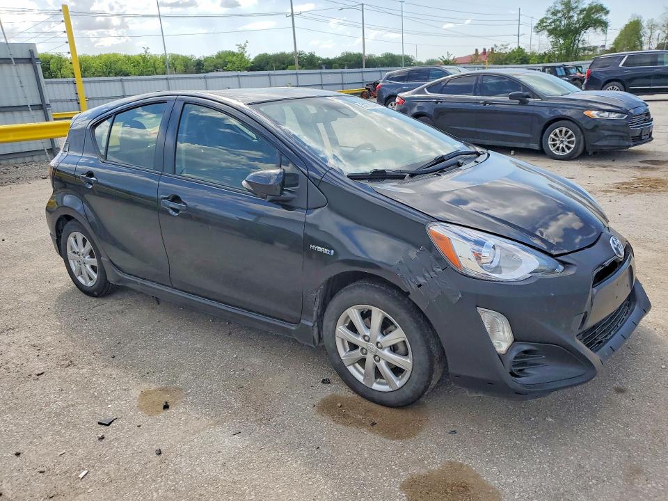 2017 Toyota Prius VIN JTDKDTB37H1591844 COPART salvage auction — SIDE, Id - Salvage Certificate Of Title, sold $1,200 on 2026-07-17 (photo 4)