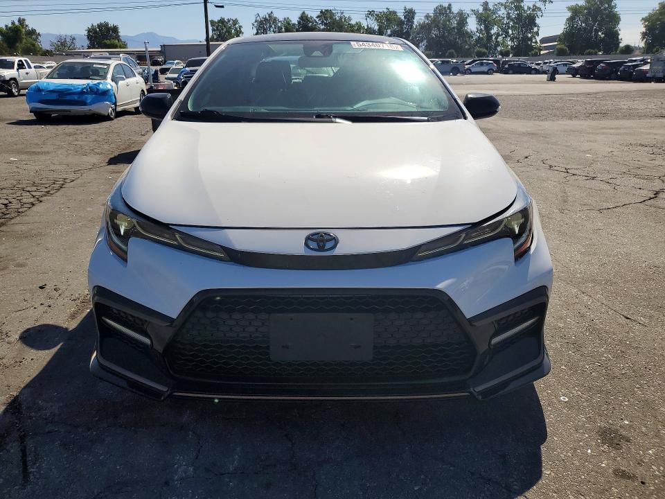 2022 Toyota Corolla VIN 5YFS4MCE0NP135116 COPART salvage auction — REAR END, Ca - Salvage Certificate, sold $4,350 on 2026-07-27 (photo 5)