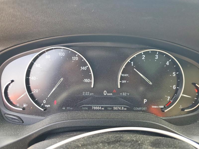 2019 BMW X3 VIN 5UXTR7C58KLF32067 COPART salvage auction — HAIL, Tx - Certificate Of Title, sold $375 on 2026-07-30 (photo 9)