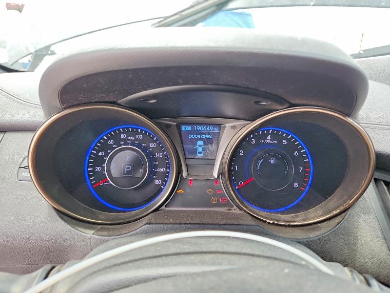 2013 Hyundai Genesis VIN KMHHU6KJ3DU105626 COPART salvage auction — FRONT END, Mt - Certificate Of Title, sold $575 on 2026-07-25 (photo 9)