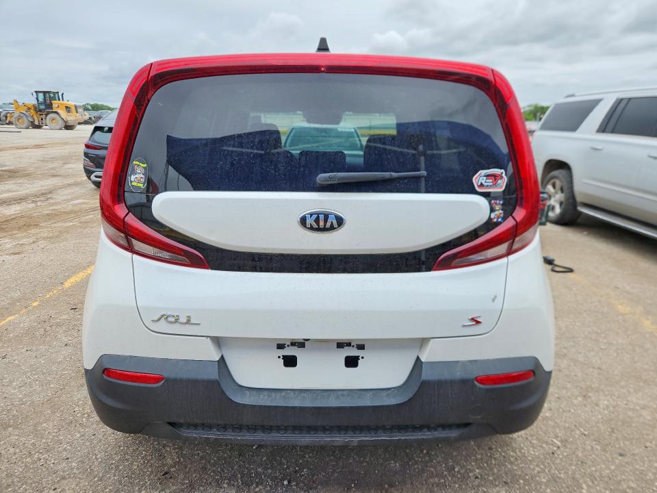 2021 Kia Soul VIN KNDJ23AU1M7140668 COPART salvage auction — HAIL, OK - CERT OF TITLE-SALVAGE, sold $4,000 on 2026-07-15 (photo 6)
