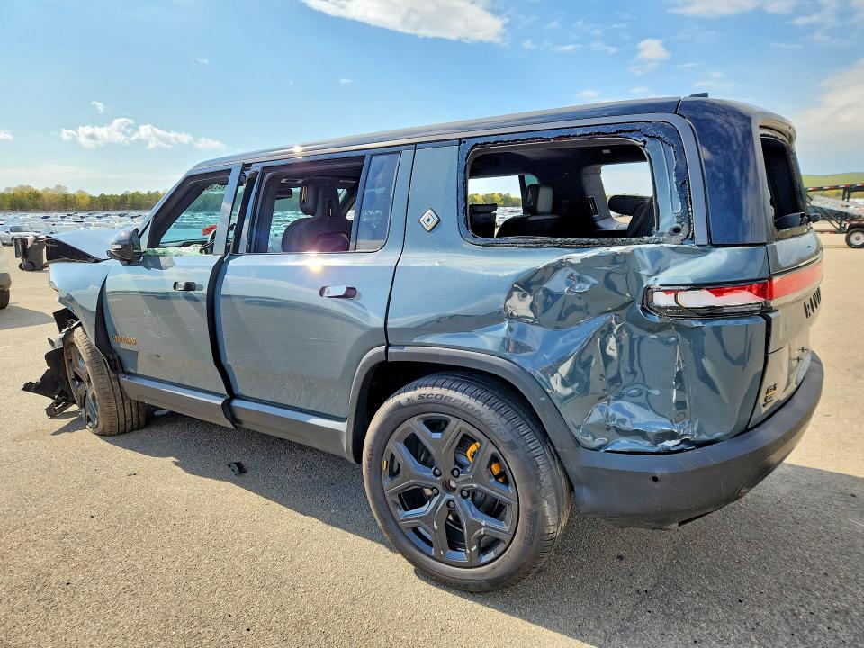 2025 Rivian R1s VIN 7PDSGCBP4SN065223 COPART salvage auction — FRONT END, Ny - Mv-907A Salvage Certificate, sold $12,300 on 2026-07-06 (photo 2)