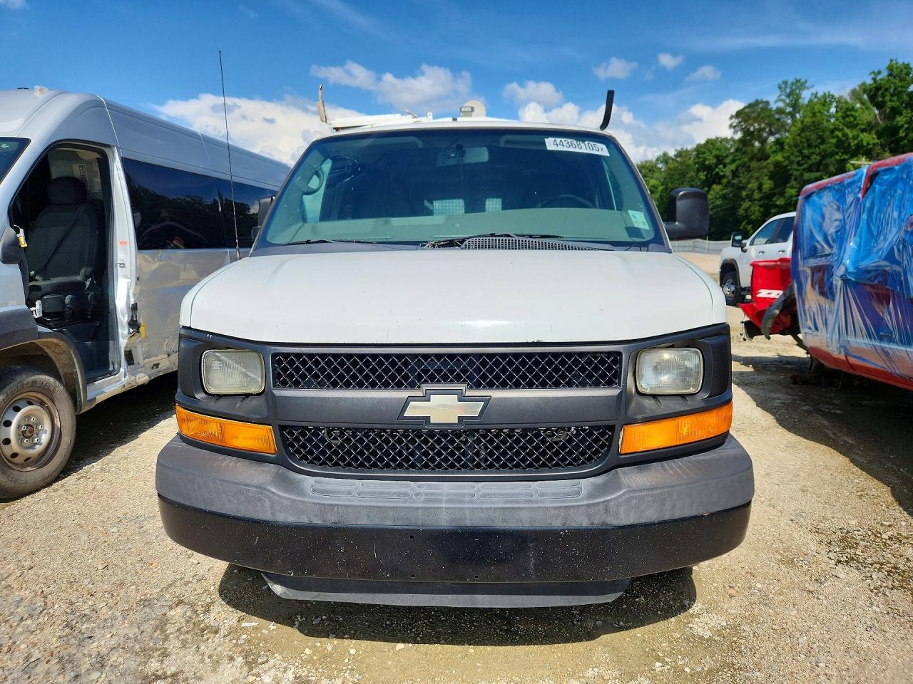 2013 Chevrolet Express 2500 VIN 1GCWGFCAXD1903320 COPART salvage auction — Minor Dent/Scratches, LA - CERTIFICATE OF TITLE, sold $2,100 on 2026-07-07 (photo 5)