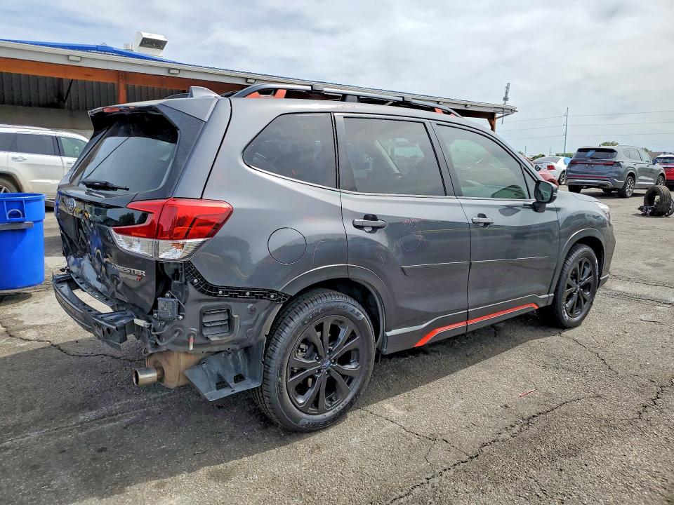 2020 Subaru Forester VIN JF2SKARC9LH512062 COPART salvage auction — REAR END, Co - Public - Salvage Title, sold $8,200 on 2026-07-14 (photo 3)