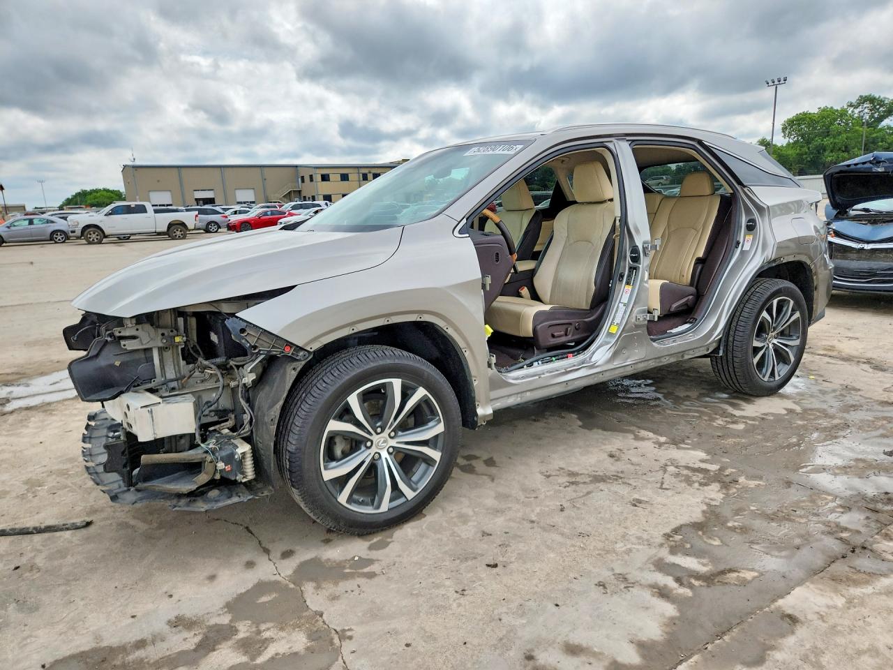 2017 Lexus RX 350 VIN 2T2ZZMCA7HC089264 COPART salvage auction — Side, TX - SALVAGE VEHICLE TITLE, sold $6,500 on 2026-07-09 (photo 1)