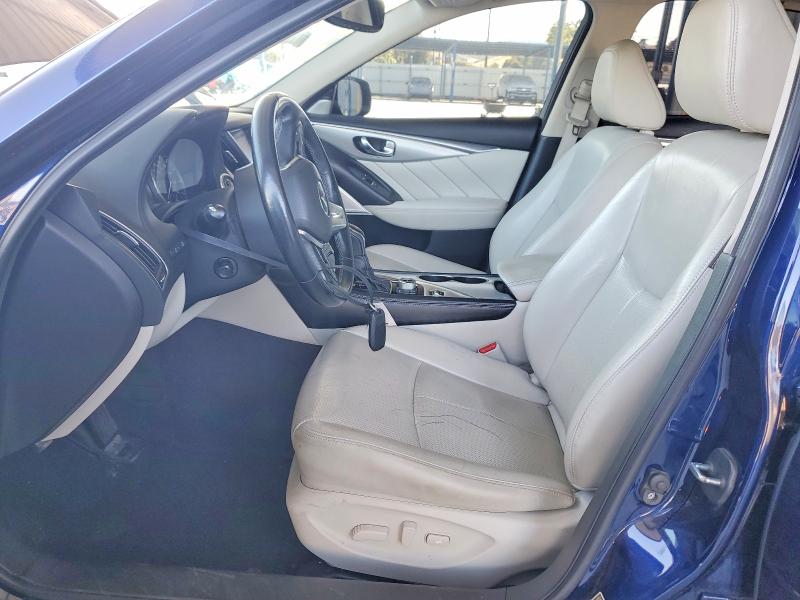 2022 Infiniti Q50 VIN JN1EV7BP8NM310653 COPART salvage auction — REAR END, CA - CERTIFICATE OF TITLE, sold $12,800 on 2026-07-14 (photo 7)