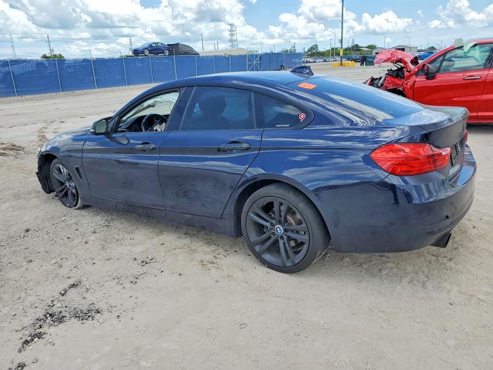 2015 BMW 4er VIN WBA4A9C57FD416765 COPART salvage auction — FRONT END, Fl - Cert Of Title Slvg Rebuildable, sold $800 on 2026-07-20 (photo 2)