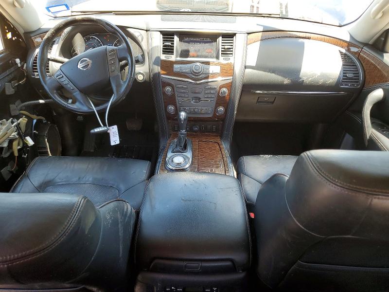 2019 Nissan Armada VIN JN8AY2ND0KX010384 COPART salvage auction — FRONT END, Tx - Salvage Vehicle Title, sold $6,900 on 2026-07-07 (photo 8)