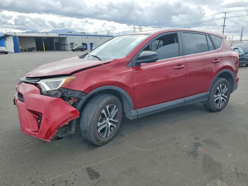 2018 Toyota Rav 4 VIN JTMZFREV4JD118335 COPART salvage auction — FRONT END, Ca - Salvage Certificate, sold $3,500 on 2026-07-15 (photo 1)