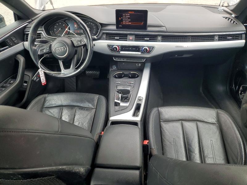 2018 Audi A5 VIN WAUANCF51JA074398 COPART salvage auction — FRONT END, Ca - Salvage Certificate, sold $4,700 on 2026-07-17 (photo 8)