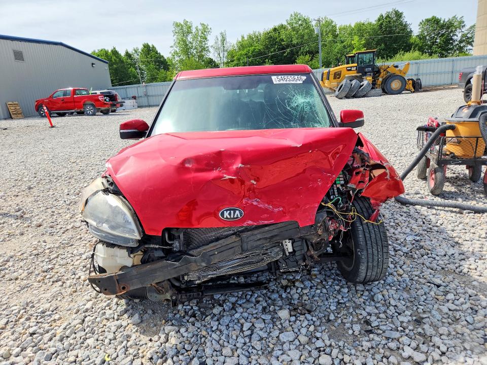 2013 Kia Soul VIN KNDJT2A69D7507454 COPART salvage auction — FRONT END, MI - CERTIFICATE OF TITLE, sold $475 on 2026-07-02 (photo 5)