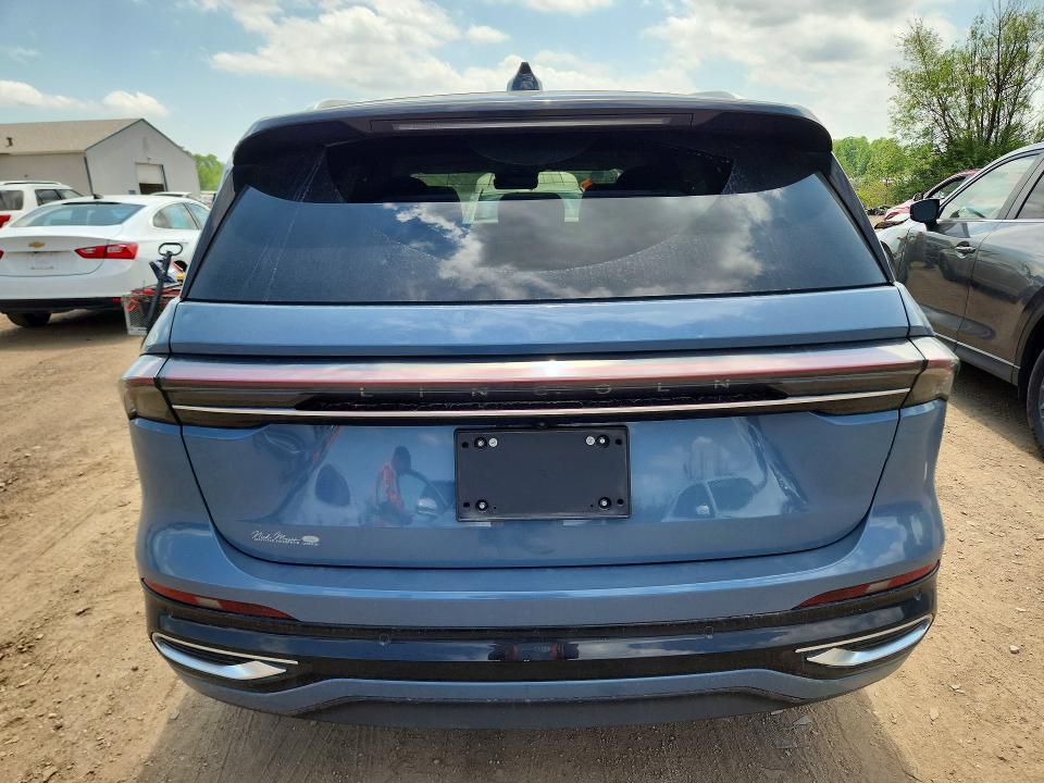 2025 Lincoln VIN 5LMPJ8KA4SJ963005 COPART salvage auction — HAIL, Oh - Cert Of Title-Salvage, sold $25,500 on 2026-07-02 (photo 6)