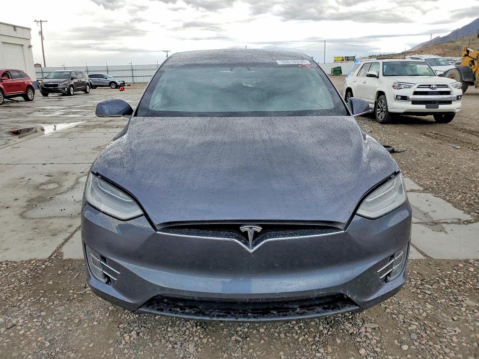 2021 Tesla Model x VIN 5YJXCAE41MF324931 COPART salvage auction — REAR END, UT - SALVAGE CERTIFICATE, sold $15,200 on 2026-07-27 (photo 5)