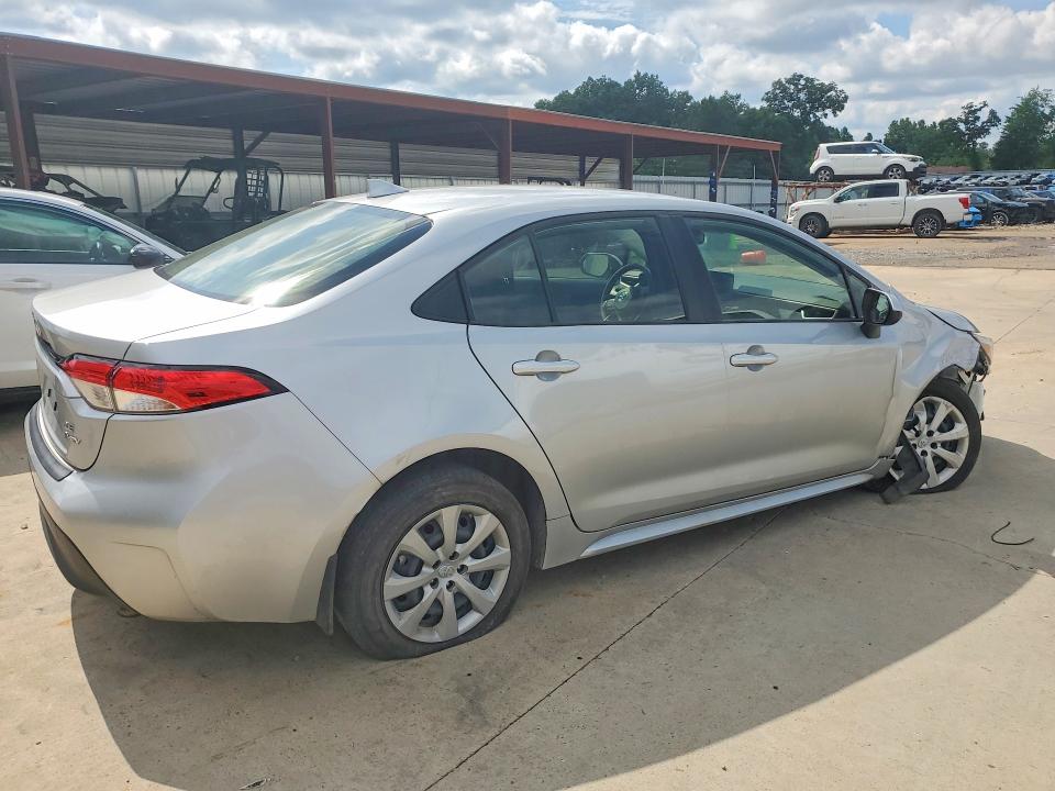 2025 Toyota Corolla VIN JTDBCMFE0S3073543 COPART salvage auction — UNDERCARRIAGE, Ms - Certificate Of Title, sold $70 on 2026-07-28 (photo 3)