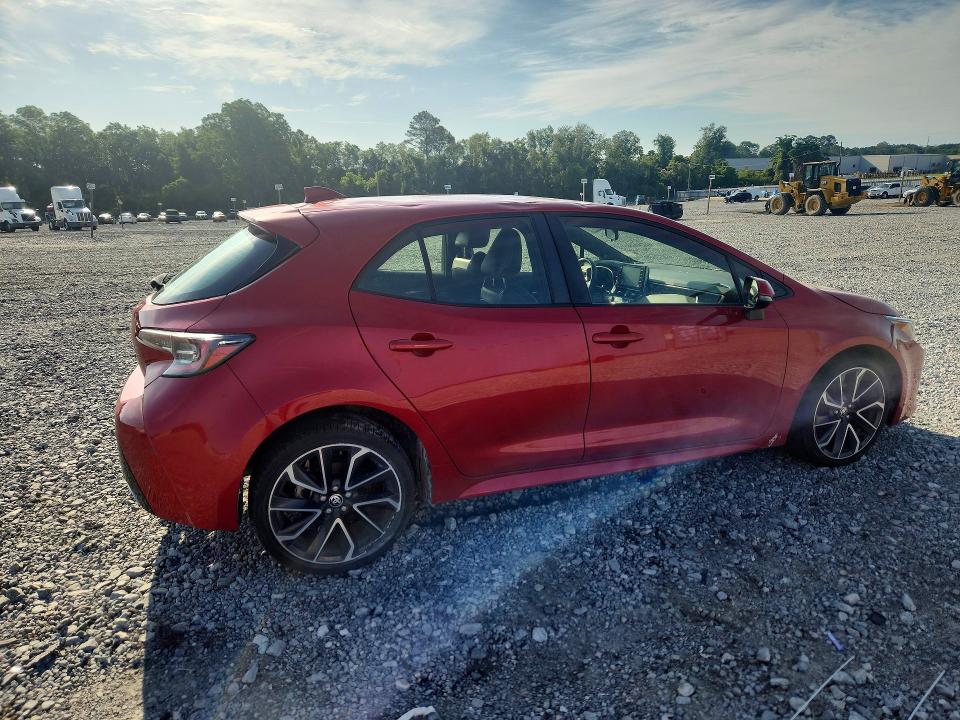 2021 Toyota Corolla VIN JTNA4MBEXM3116573 COPART salvage auction — REAR END, Ga - Cert Of Title-Salvage, sold $4,450 on 2026-07-07 (photo 3)