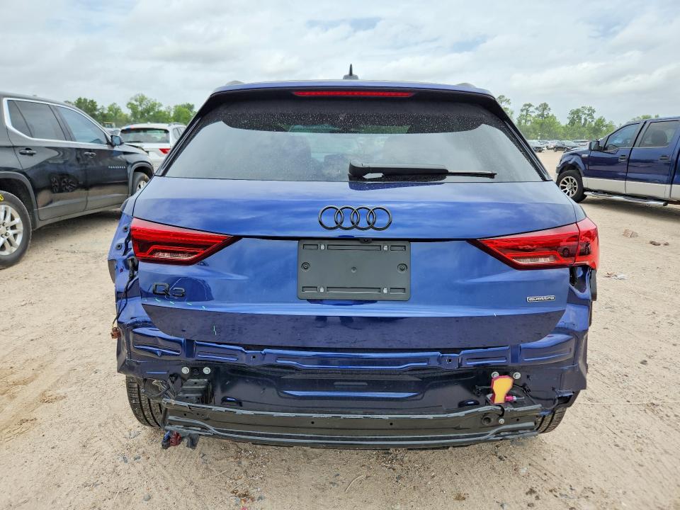 2025 Audi Q3 VIN WA1DECF32S1034017 COPART salvage auction — REAR END, Tx - Salvage Vehicle Title, sold $17,900 on 2026-07-02 (photo 6)