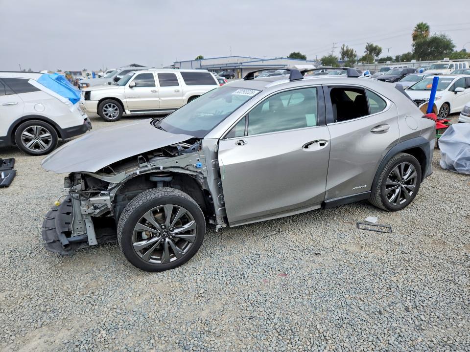 2020 Lexus Ux VIN JTHR9JBH9L2020549 COPART salvage auction — FRONT END, Ca - Salvage Certificate, sold $5,500 on 2026-07-14 (photo 1)