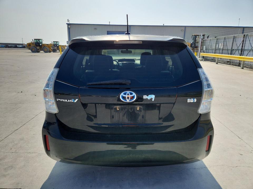 2013 Toyota Prius VIN JTDZN3EU6D3206160 COPART salvage auction — FRONT END, Tx - Salvage Vehicle Title, sold $1,850 on 2026-07-31 (photo 6)