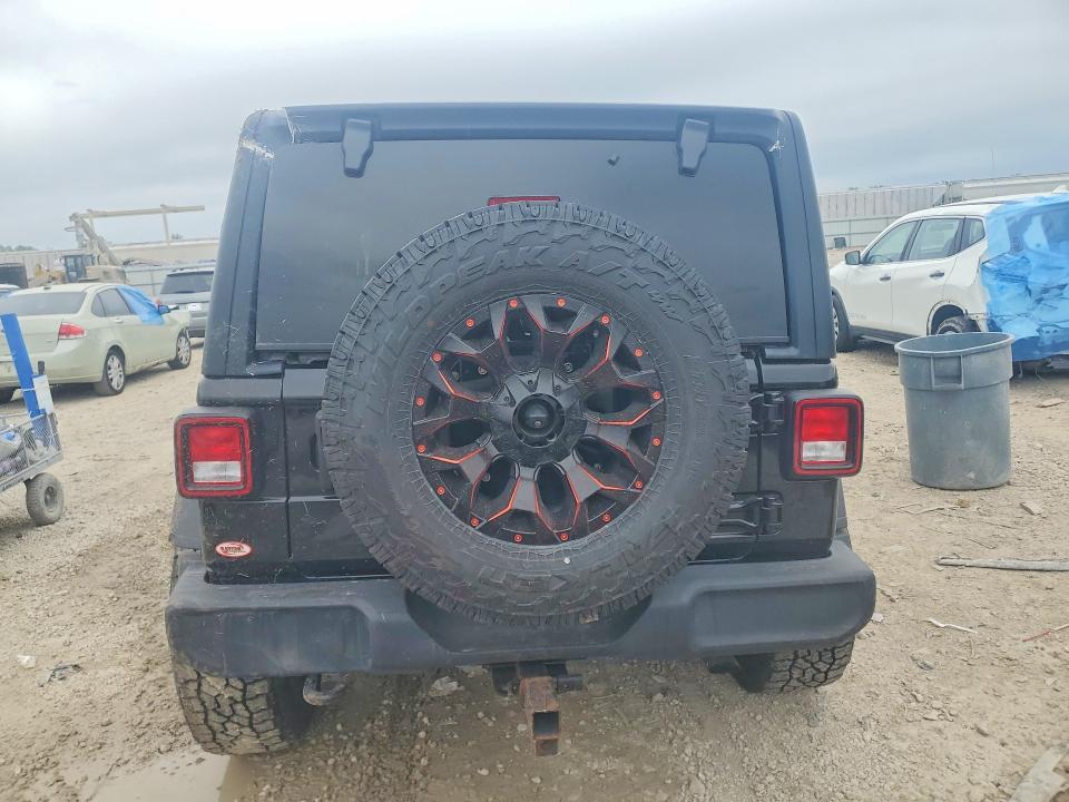 2023 Jeep Wrangler / VIN 1C4GJXAN4PW617844 COPART salvage auction — ROLLOVER, Mo - Salvage Certificate Of Title, sold $10,300 on 2026-07-02 (photo 6)