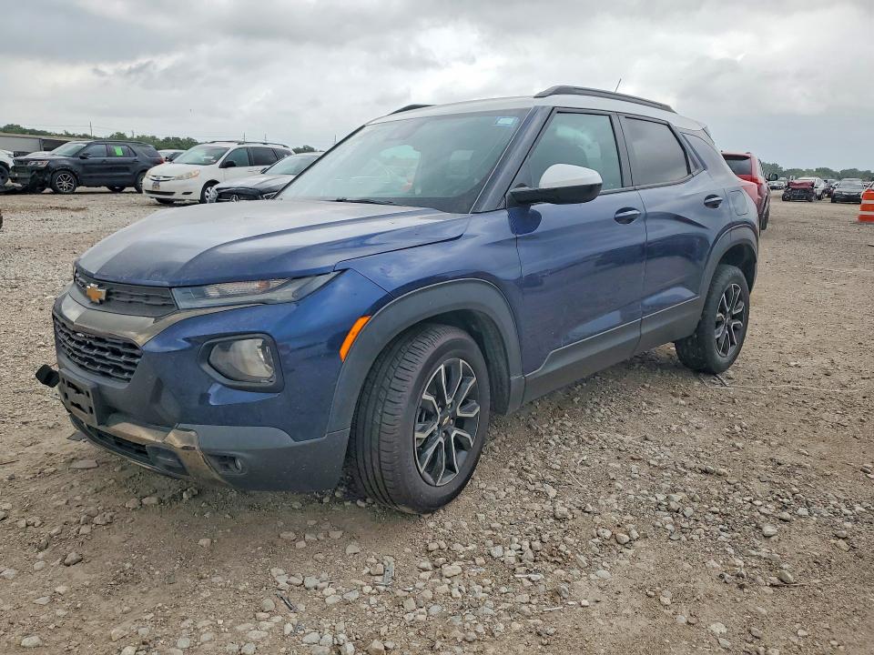2022 Chevrolet VIN KL79MVSL2NB020646 COPART salvage auction — FRONT END, Tx - Salvage Vehicle Title, sold $3,300 on 2026-07-09 (photo 1)