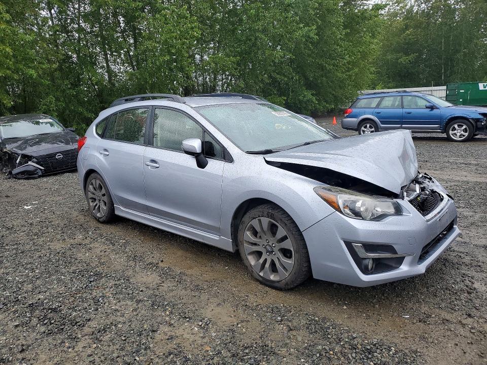 2016 Subaru Impreza VIN JF1GPAP62G8253736 COPART salvage auction — FRONT END, Wa - Bill Of Sale, sold $2,700 on 2026-07-20 (photo 4)
