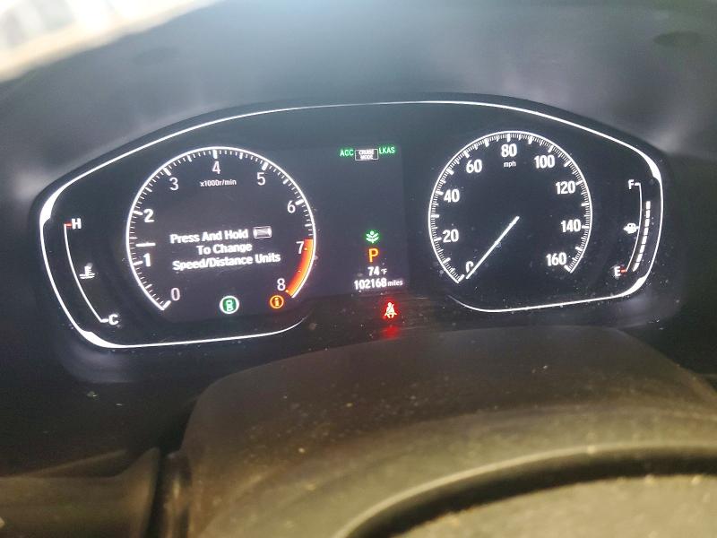 2020 Honda Accord VIN 1HGCV2F95LA013052 COPART salvage auction — FRONT END, Nc - Salvage Certificate Of Title, sold $9,100 on 2026-07-02 (photo 9)