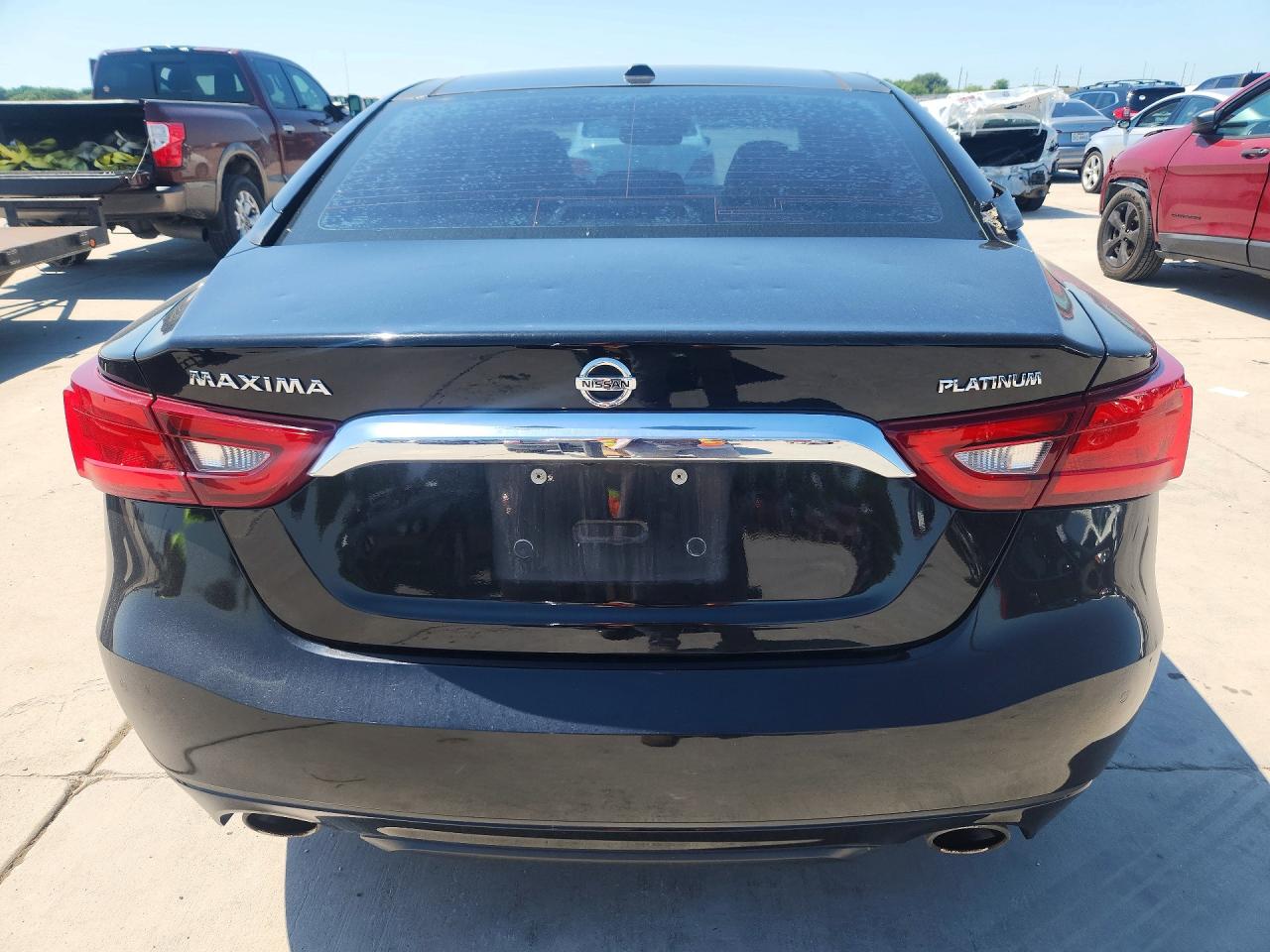 2017 Nissan Maxima VIN 1N4AA6AP7HC447117 COPART salvage auction — Hail, TX - CERTIFICATE OF TITLE, sold $3,200 on 2026-07-09 (photo 6)