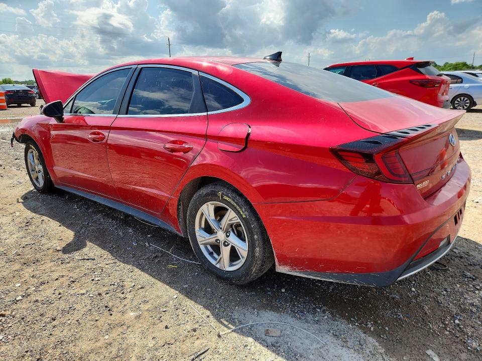2021 Hyundai Sonata VIN 5NPEG4JA8MH125319 COPART salvage auction — FRONT END, Tx - Salvage Vehicle Title, sold $750 on 2026-07-30 (photo 2)