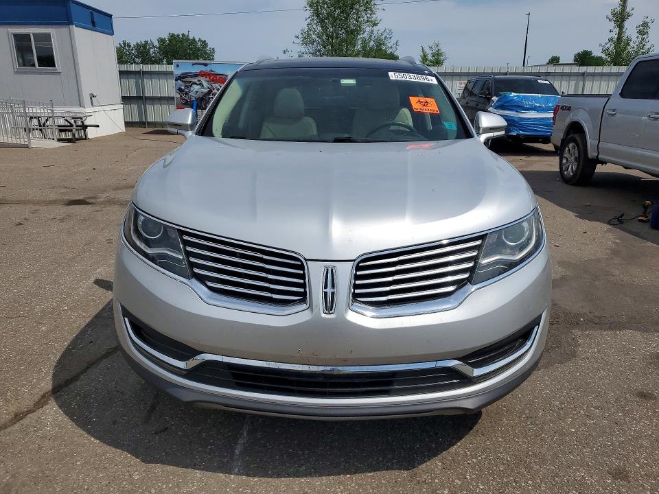2018 Lincoln VIN 2LMPJ6LRXJBL13209 COPART salvage auction — HAIL, MN - CERT OF TITLE-SALVAGE, sold $6,400 on 2026-07-09 (photo 5)