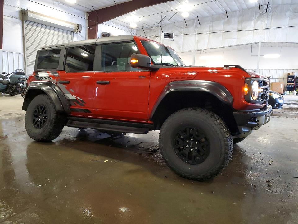 2024 Ford Bronco VIN 1FMEE0RR6RLA49851 COPART salvage auction — UNDERCARRIAGE, Mn - Cert Of Title-Salvage, sold $23,200 on 2026-07-28 (photo 4)