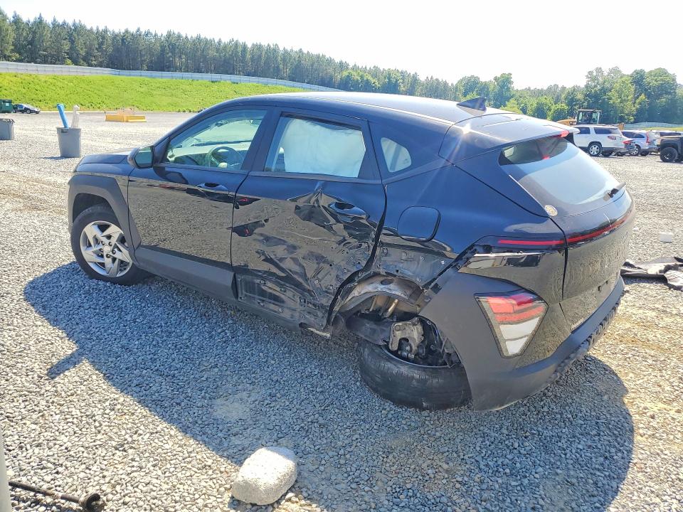 2024 Hyundai Kona VIN KM8HACAB5RU096646 COPART salvage auction — REAR END, Nc - Salvage Certificate Of Title, sold $300 on 2026-07-30 (photo 2)