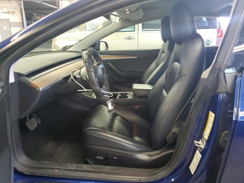2023 Tesla Model 3 VIN 5YJ3E1EA7PF438631 COPART salvage auction — FRONT END, Il - Salvage Certificate, sold $4,750 on 2026-07-06 (photo 7)