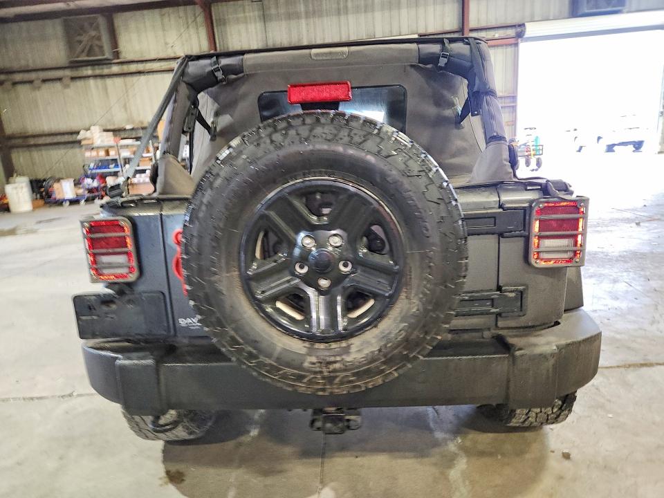 2017 Jeep Wrangler / VIN 1C4BJWDG4HL587619 COPART salvage auction — FRONT END, Fl - Cert Of Title Slvg Rebuildable, sold $4,650 on 2026-07-22 (photo 6)