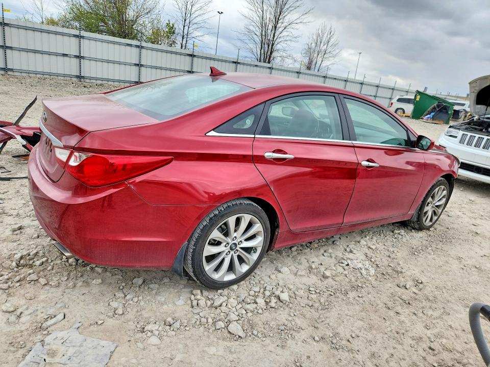 2011 Hyundai Sonata VIN 5NPEC4ACXBH117779 COPART salvage auction — FRONT END, Wi - Junked Vehicle Bill Of Sale, sold $325 on 2026-07-06 (photo 3)