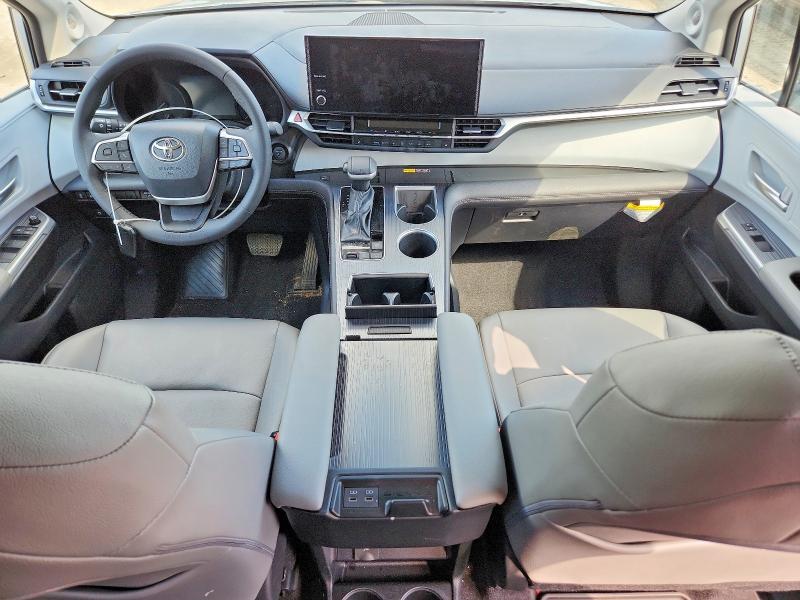 2025 Toyota Sienna VIN 5TDJSKFC7SS224118 COPART salvage auction — REAR END, Md - Cert Of Salvage > 75% Damage, sold $19,300 on 2026-07-07 (photo 8)