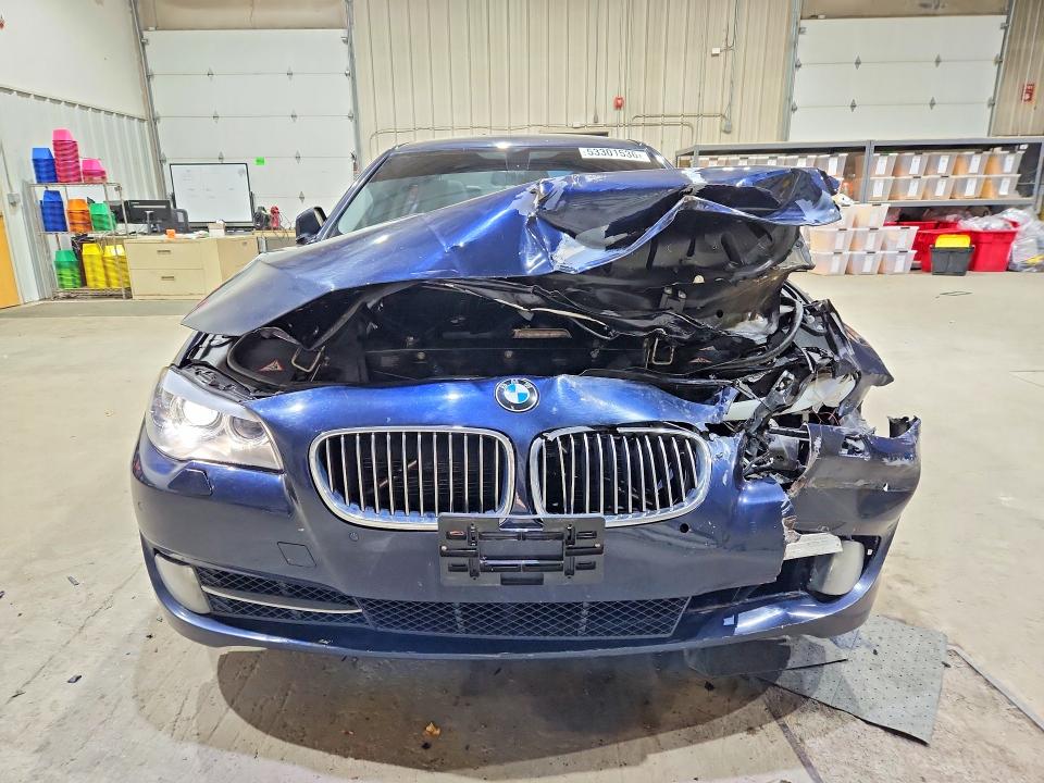 2013 BMW 5er VIN WBAFU7C59DDU73227 COPART salvage auction — FRONT END, Nh - Cert Of Title-Salvage, sold $700 on 2026-07-07 (photo 5)