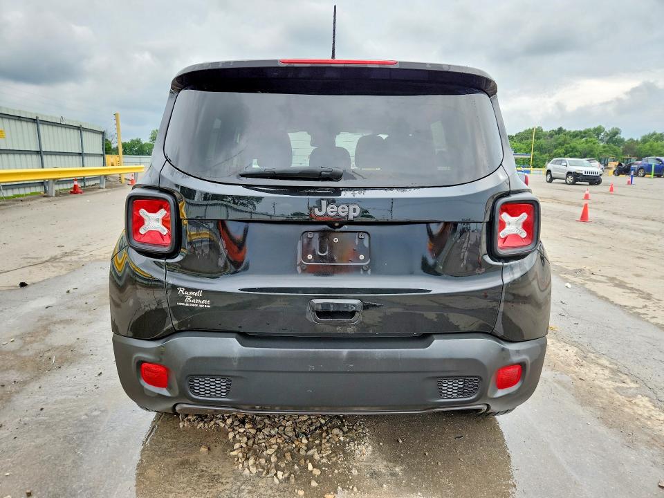 2021 Jeep VIN ZACNJCBB7MPN16422 COPART salvage auction — FRONT END, Tn - Salvage Certificate, sold $1,500 on 2026-07-06 (photo 6)