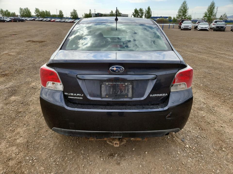 2013 Subaru Impreza VIN JF1GJAC69DH016048 COPART salvage auction — FRONT END, Ab - Bos - Salvage, sold $325 on 2026-07-07 (photo 6)