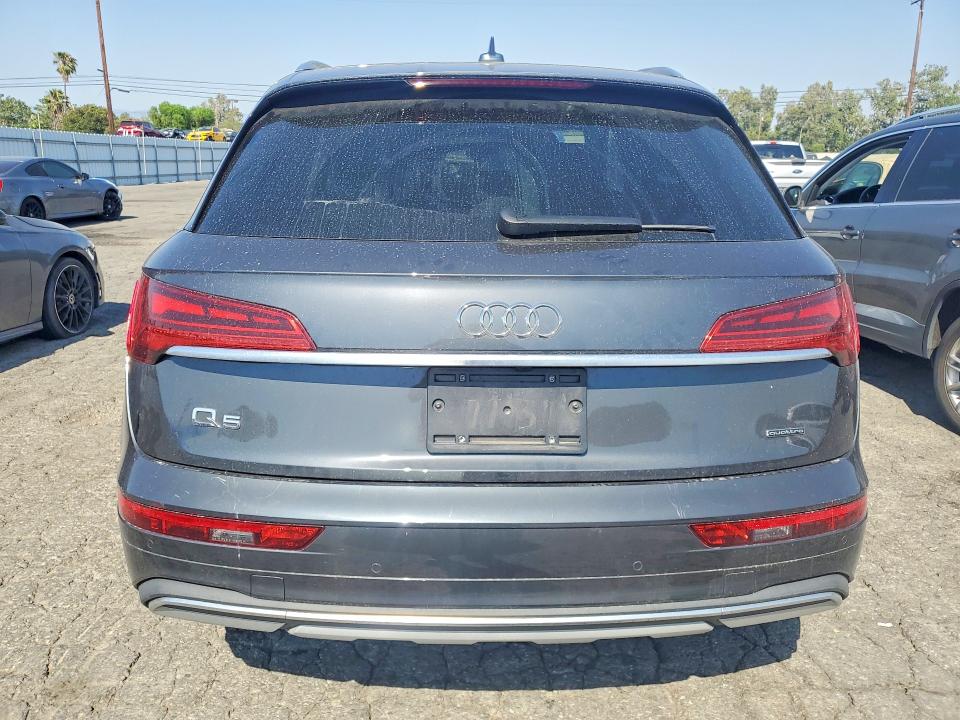 2023 Audi VIN WA1ABAFY6P2044742 COPART salvage auction — FRONT END, Ca - Salvage Certificate, sold $7,700 on 2026-07-02 (photo 6)