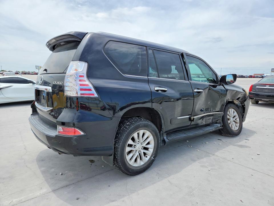 2016 Lexus Gx VIN JTJBM7FX1G5127117 COPART salvage auction — FRONT END, Tx - Salvage Vehicle Title, sold $9,400 on 2026-07-02 (photo 3)