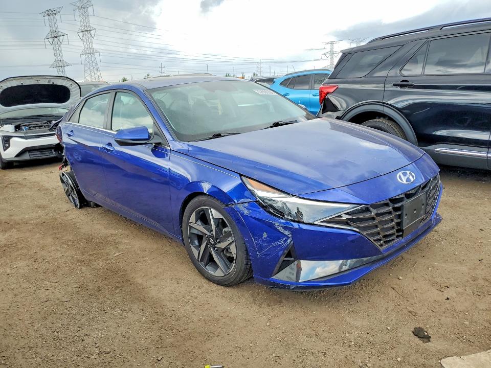 2022 Hyundai Elantra VIN 5NPLP4AG5NH068347 COPART salvage auction — FRONT END, WV - SALVAGE CERTIFICATE, sold $250 on 2026-07-28 (photo 4)
