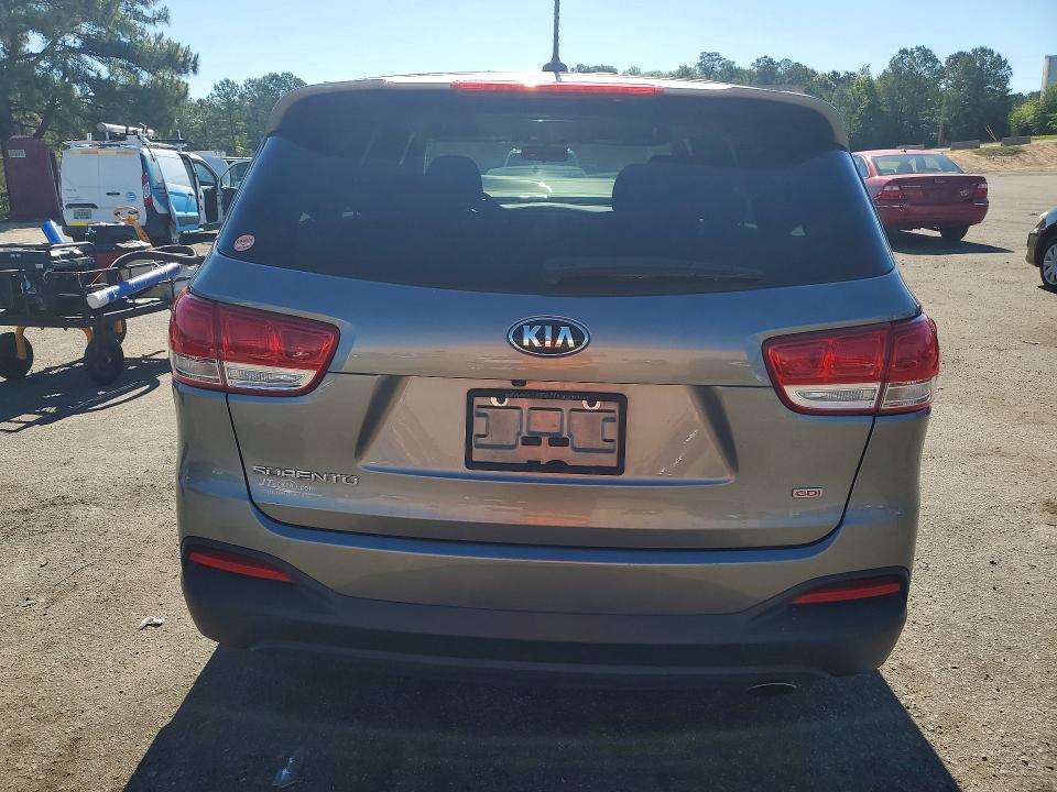 2018 Kia Sorento VIN 5XYPG4A32JG426651 COPART salvage auction — FRONT END, Sc - Cert Of Title-Salvage, sold $1,500 on 2026-07-10 (photo 6)