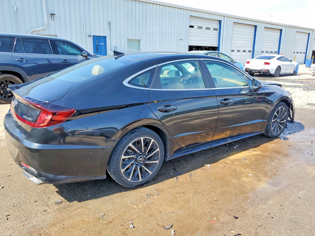 2021 Hyundai Sonata VIN 5NPEH4J20MH079569 COPART salvage auction — Front End, AL - CERT OF TITLE-SALVAGE TITLE, sold $7,800 on 2026-07-09 (photo 3)