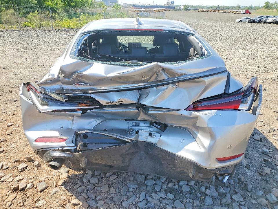 2024 Acura Integra VIN 19UDE4H65RA026105 COPART salvage auction — REAR END, Ny - Mv-907A Salvage Certificate, sold $8,000 on 2026-07-28 (photo 6)