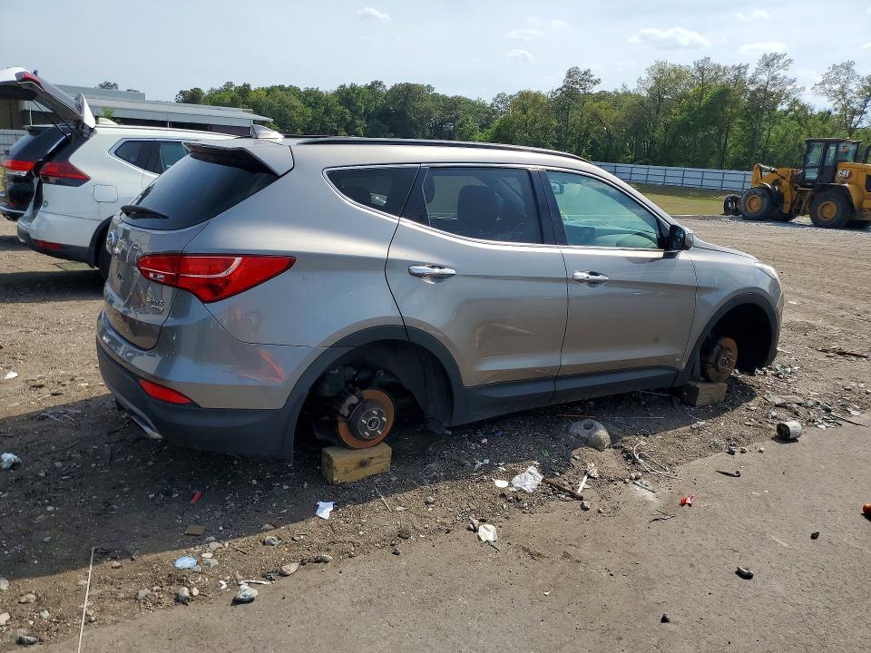 2015 Hyundai Santa fe VIN 5XYZUDLB8FG285193 COPART salvage auction — FRONT END, FL - CERTIFICATE OF TITLE, sold $1,850 on 2026-07-14 (photo 3)