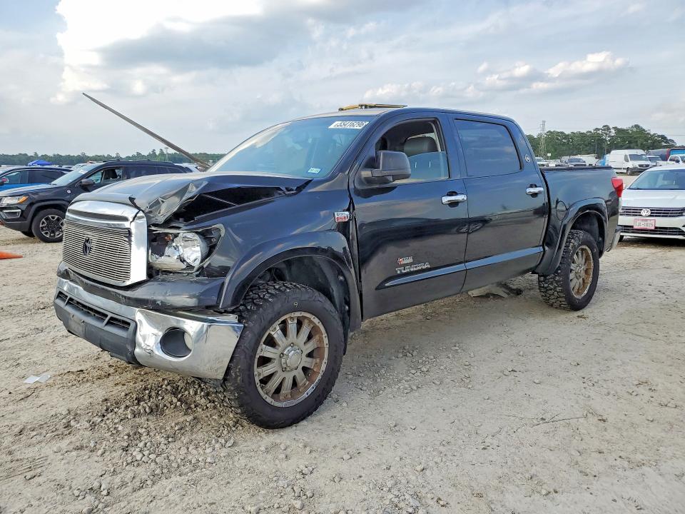 2012 Toyota Tundra VIN 5TFDW5F13CX243021 COPART salvage auction — FRONT END, Tx - Salvage Vehicle Title, sold $5,200 on 2026-07-07 (photo 1)