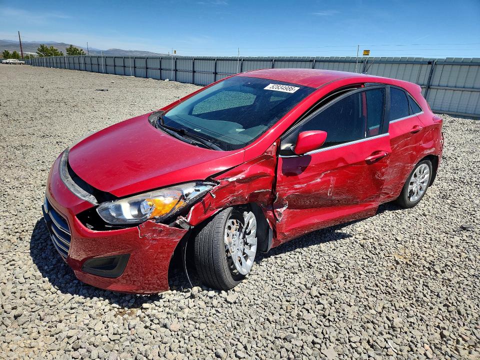 2017 Hyundai VIN KMHD35LH3HU383052 COPART salvage auction — FRONT END, Nv - Salvage Title, sold $975 on 2026-07-02 (photo 1)