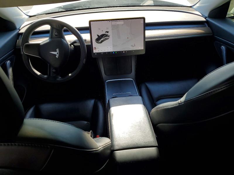 2021 Tesla Model 3 VIN 5YJ3E1EA6MF930613 COPART salvage auction — FRONT END, Ca - Salvage Certificate, sold $3,700 on 2026-07-15 (photo 8)